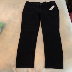 Coldwater Creek Modern Slim Leg Knit Jean size 12